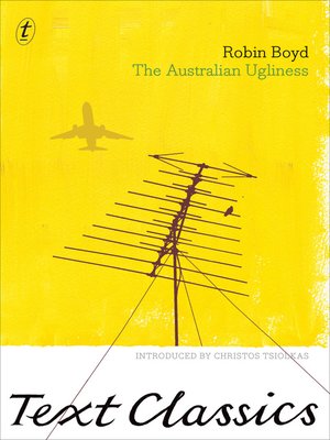 cover image of The Australian Ugliness: Text Classics